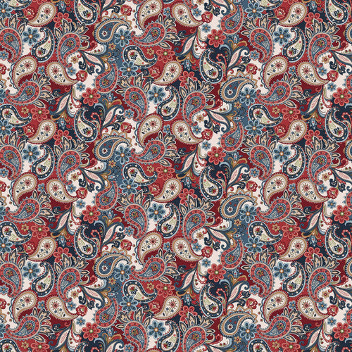 Henry Glass: Cottonwood Stable - Paisley Toss - 3601-88