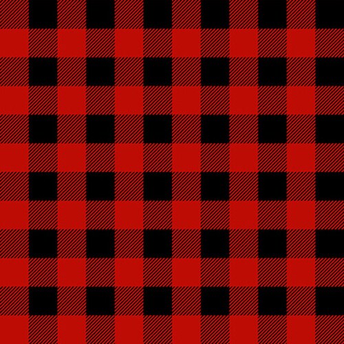 Henry Glass: Black and Red Buffalo Check - 9270-9