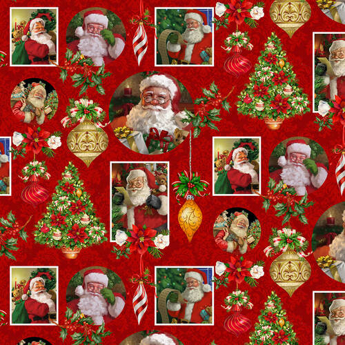 Henry Glass: Christmas Legend - Santa Collage - 9522-88