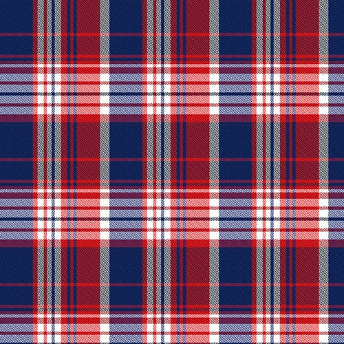 Henry Glass: Teddy's America - Plaid - 9582-77