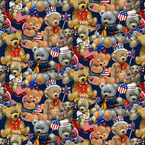 Henry Glass: Teddy's America - Packed Teddys - 9584-77