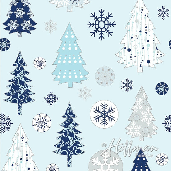 Hoffman: Oh What Fun - Sky Blue - P4350-16S