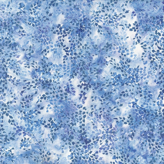 Batiks - Hoffman: Bali Batiks - Ditsy Branch - January - S2324-586