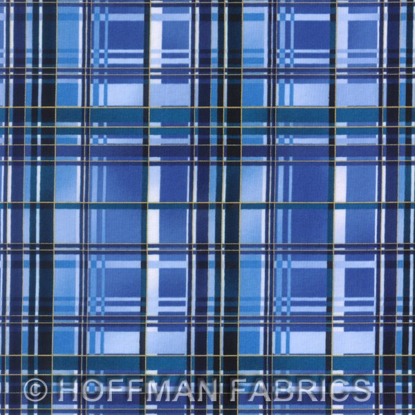 Hoffman: Antonella - Plaid - Blue - L7291-7G