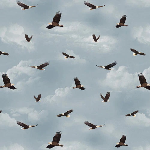 Henry Glass: Yellowstone -  Flying Eagles  - 9494-11