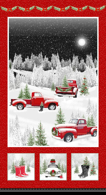 Henry Glass:  The Tradition 11 - Trucks - Panel - 9732P-88