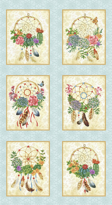 Henry Glass: Dream Catcher -  Dream Catcher Panel - 9750-14